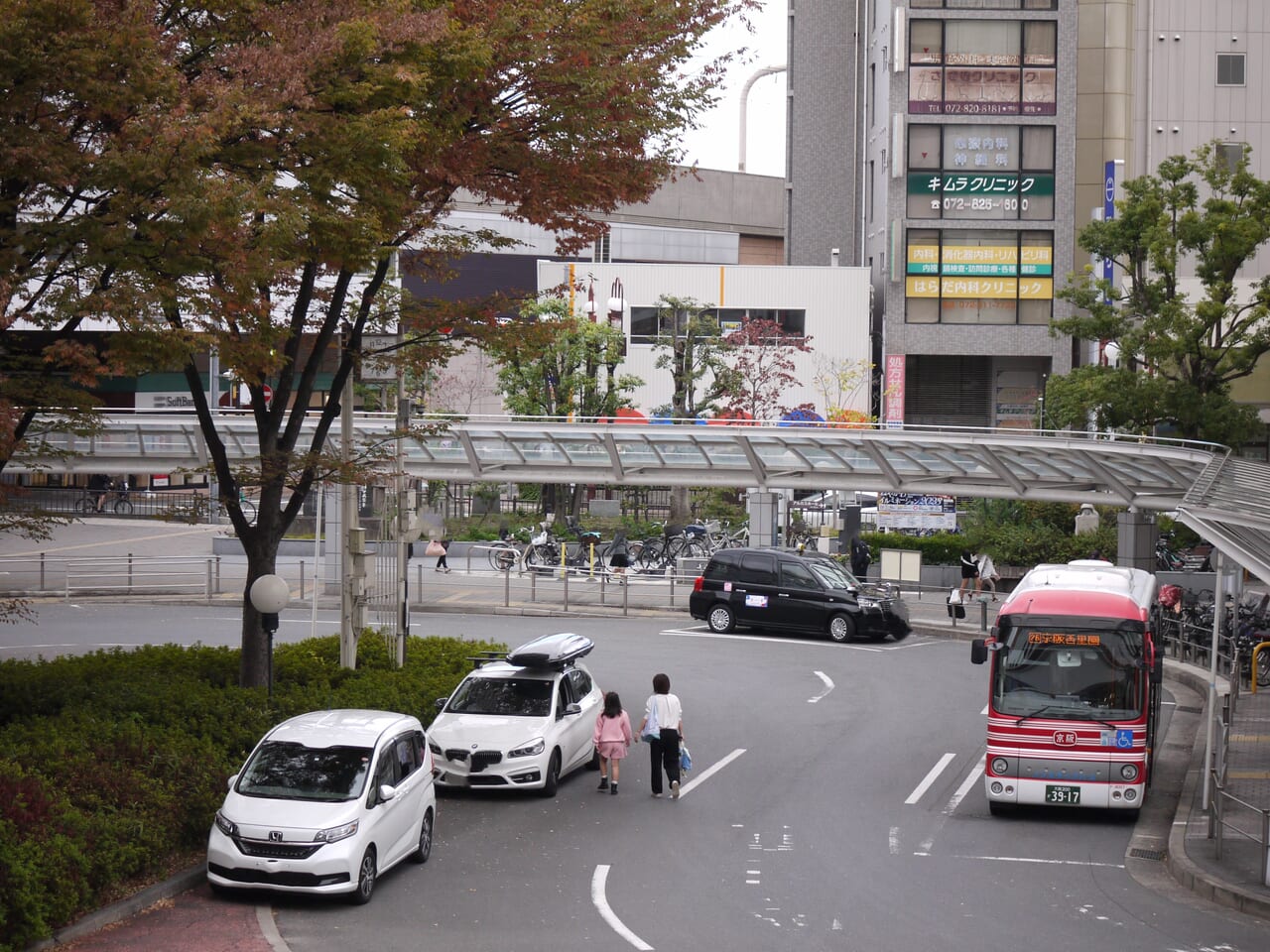 京阪バス1番のりば