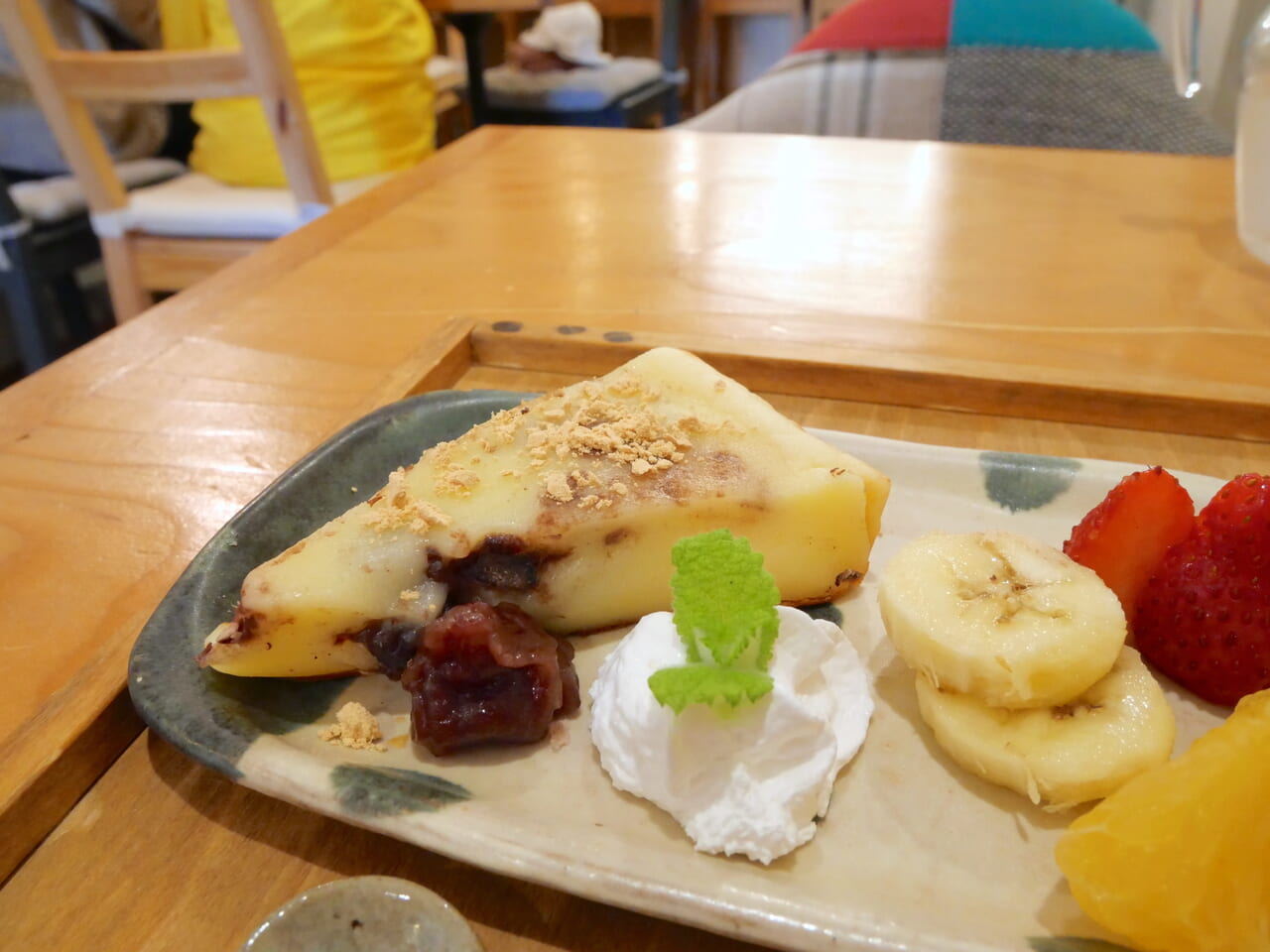 餅ケーキの写真