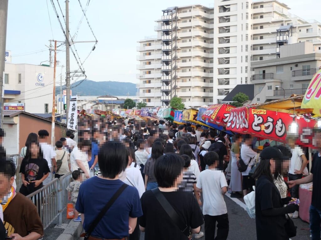 萱島の出店