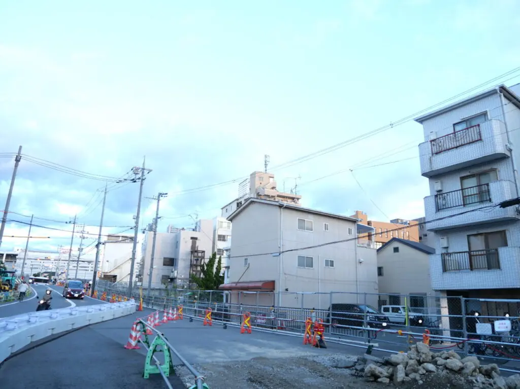 寝屋川市駅を見たところ