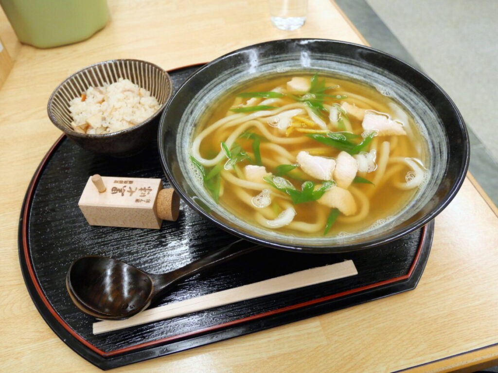 日替わりうどんの定食