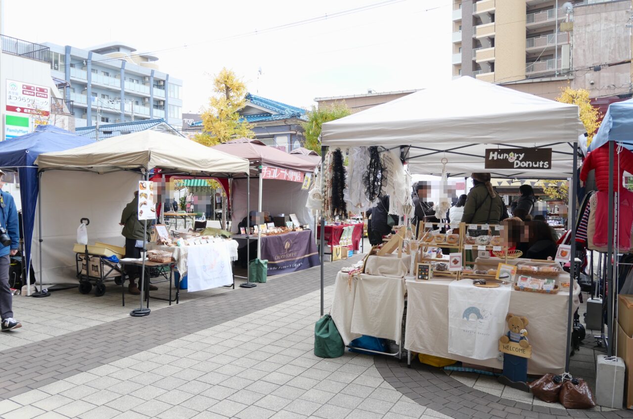 グルメの出店など