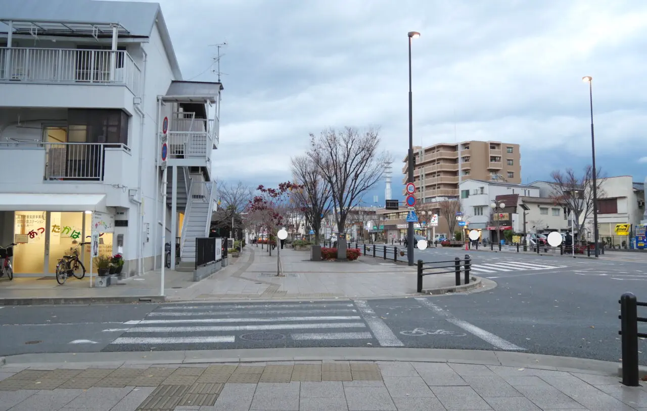 早子町のあったかはーと3の場所