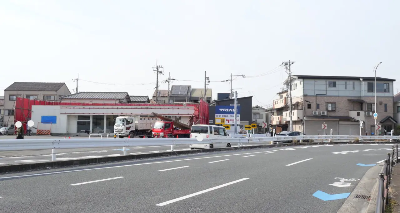 ファミリーマート寝屋川高柳二丁目店があった場所