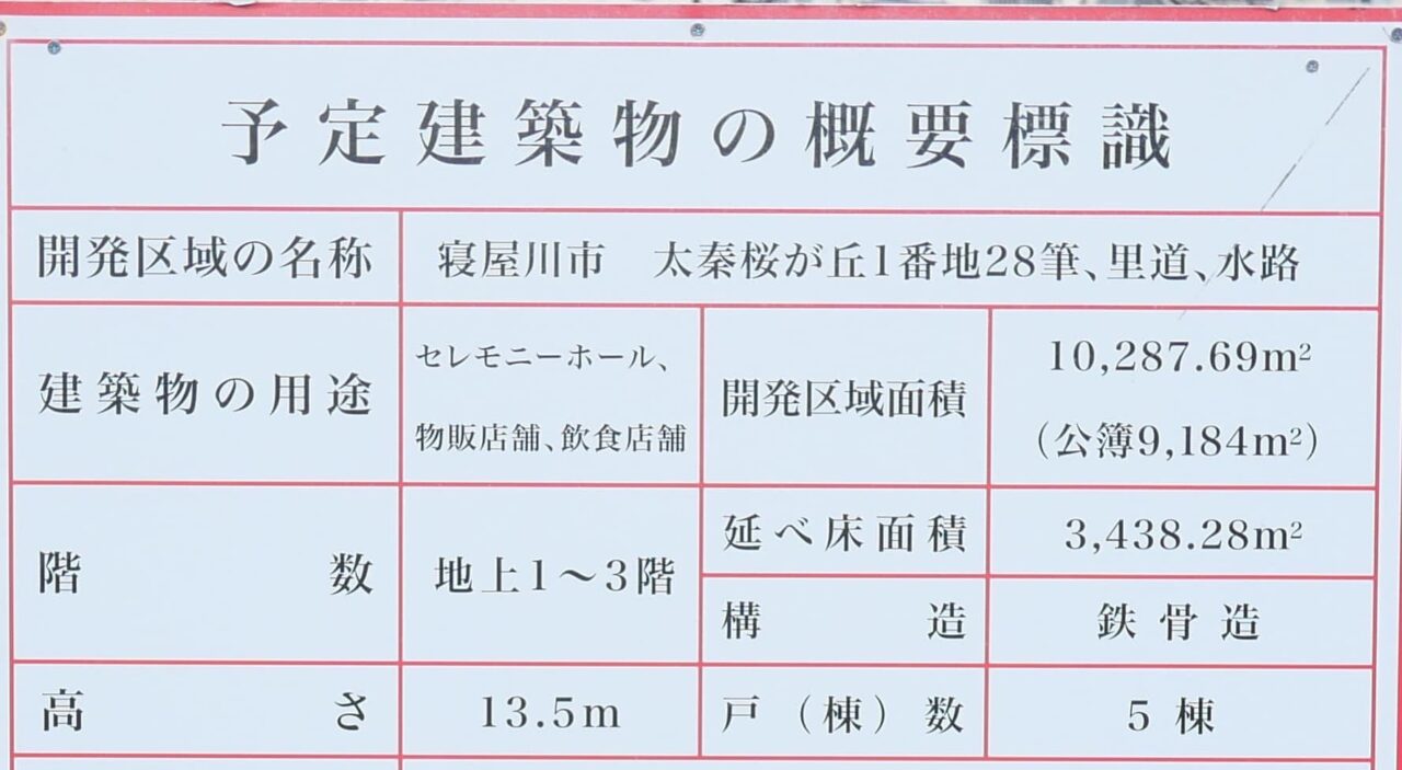 セレモニーホールなど