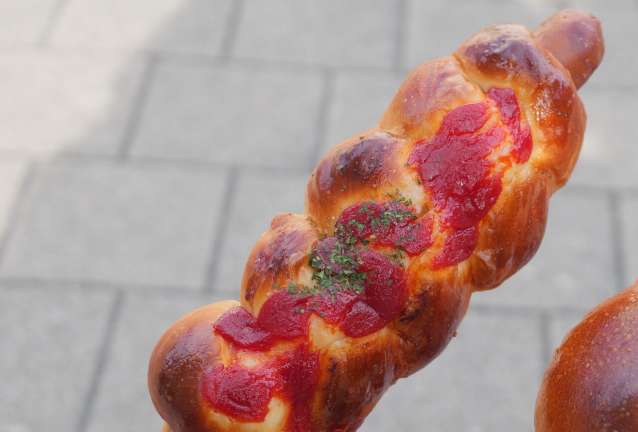 こんがり焼けたパン
