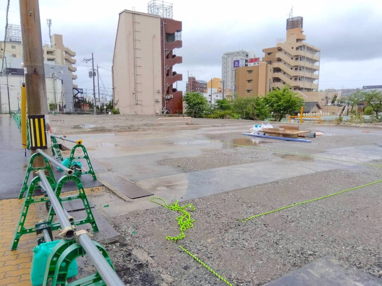 クレスト寝屋川市駅前の敷地
