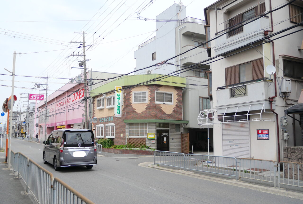 閉店したKURUMUの場所