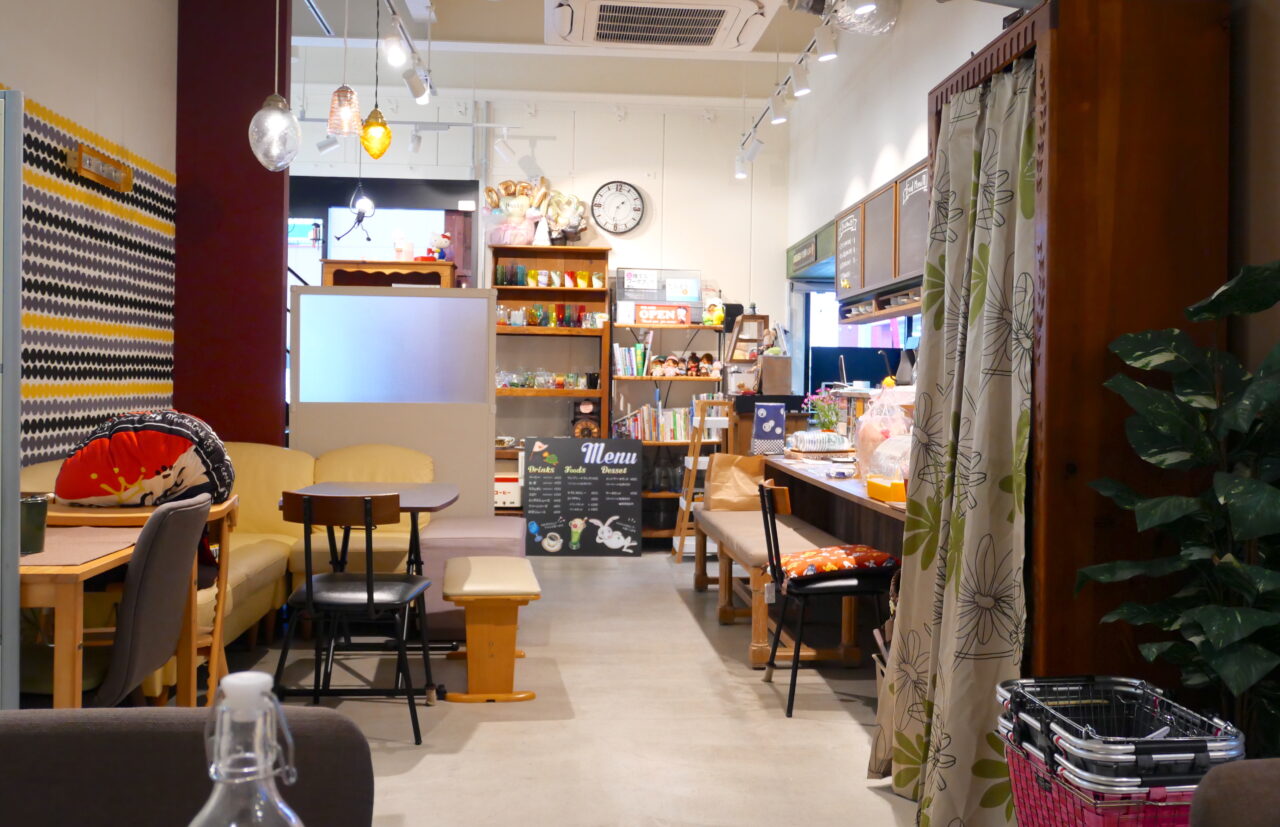 店内の可愛い雰囲気