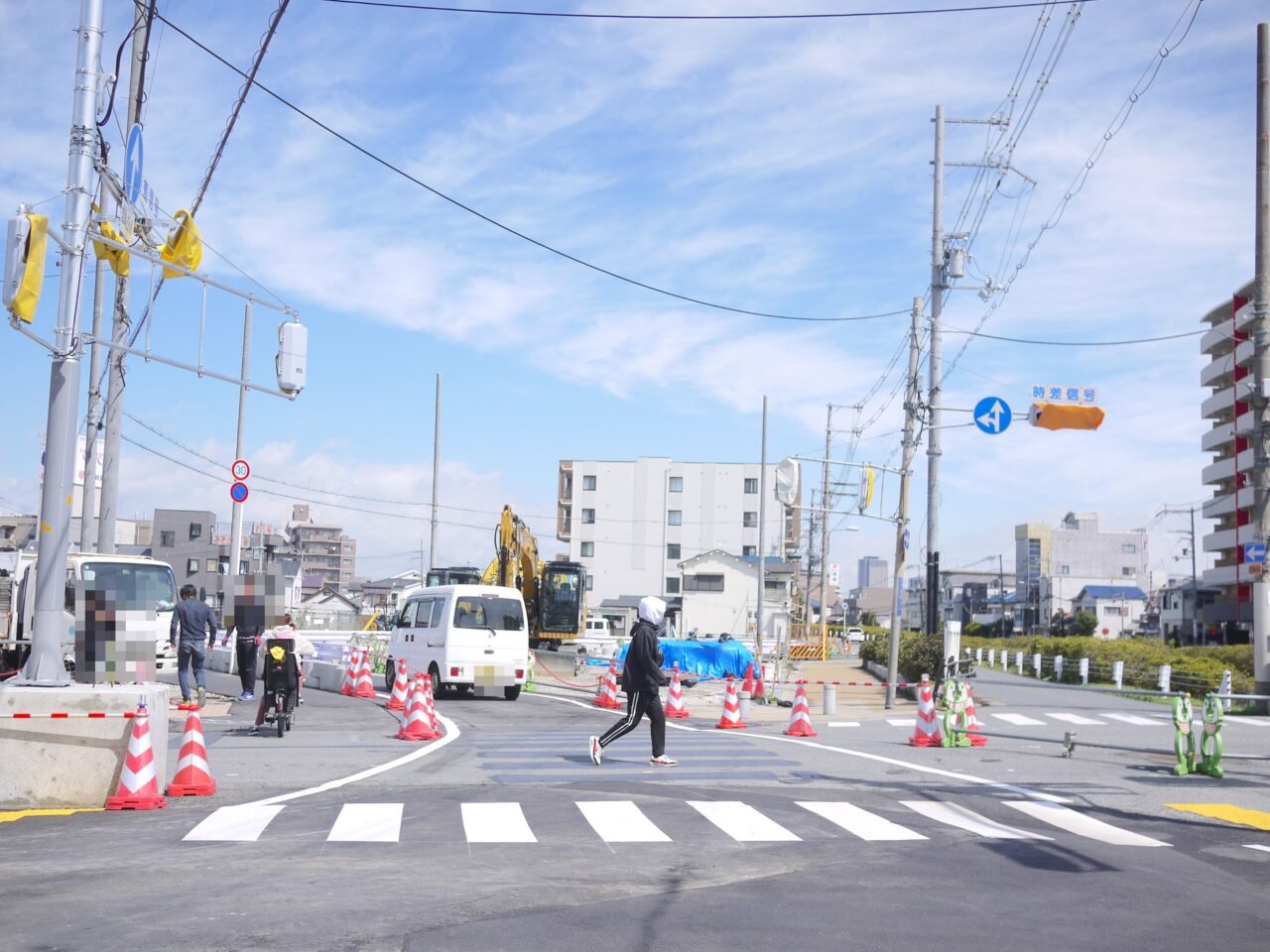 迂回路だった時の様子