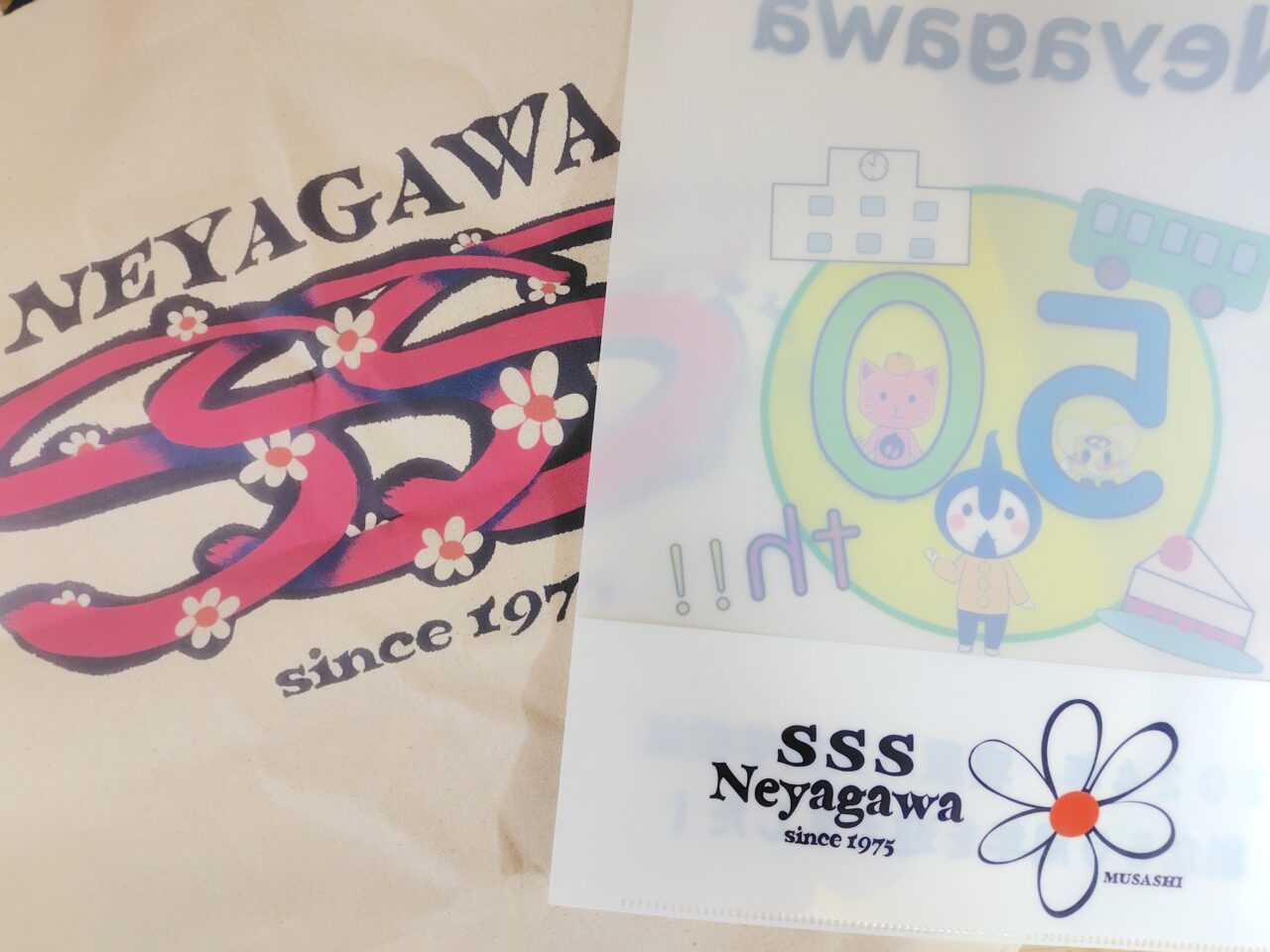 MUSASHIが手がけた大阪府立寝屋川支援学校のグッズ