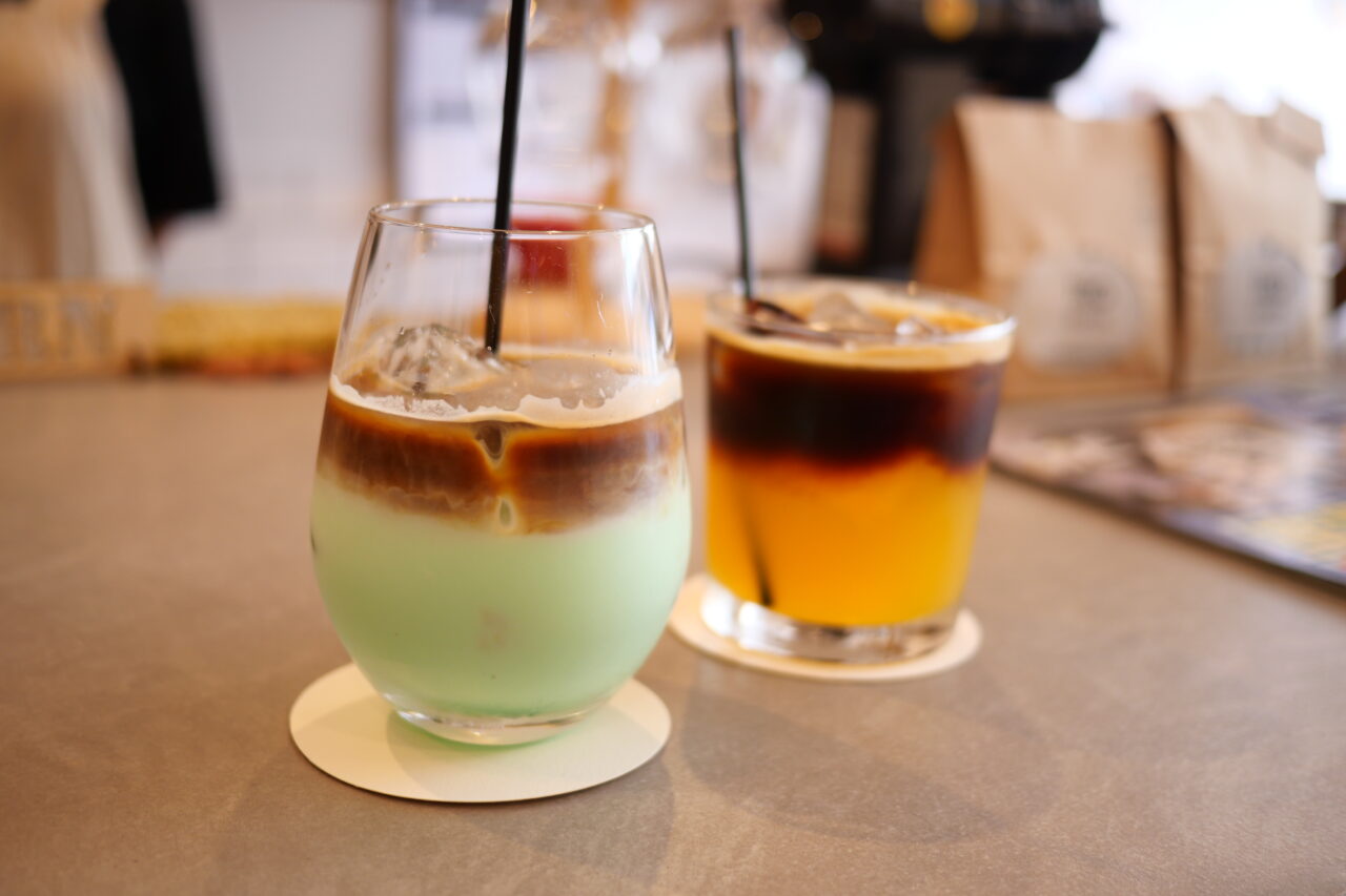 ミントのコーヒー