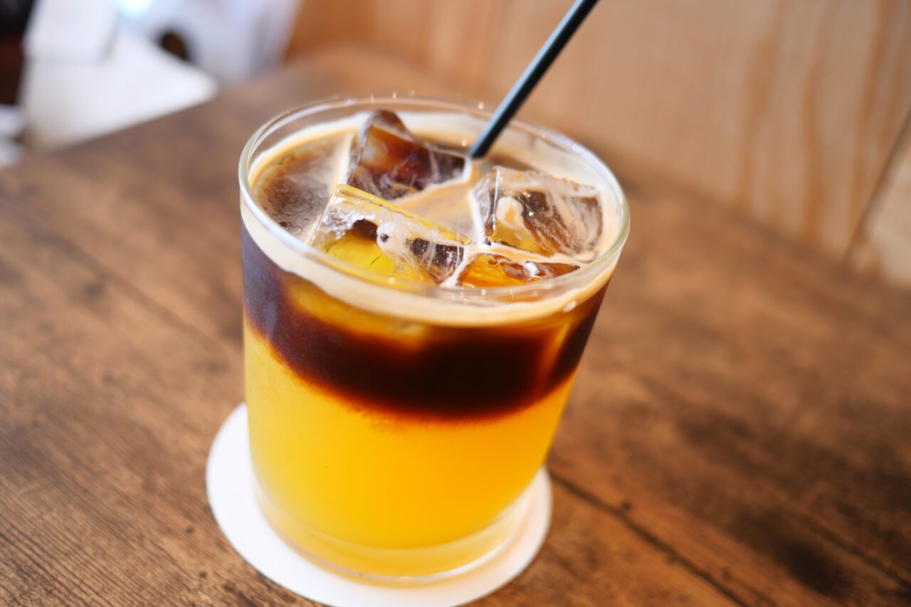 混ぜて飲むと新感覚