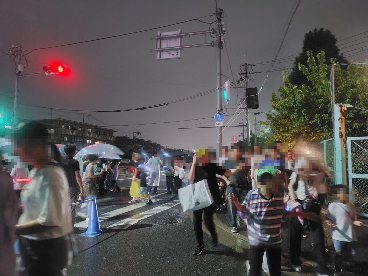 交差点あたり