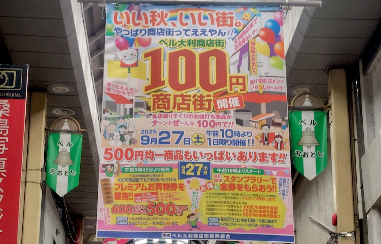ポスターのアップ