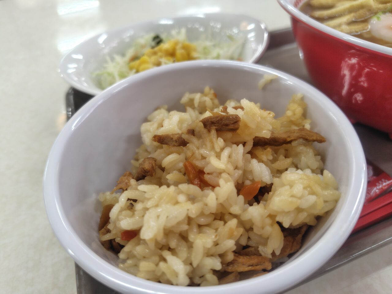 醤油味の五目ごはん