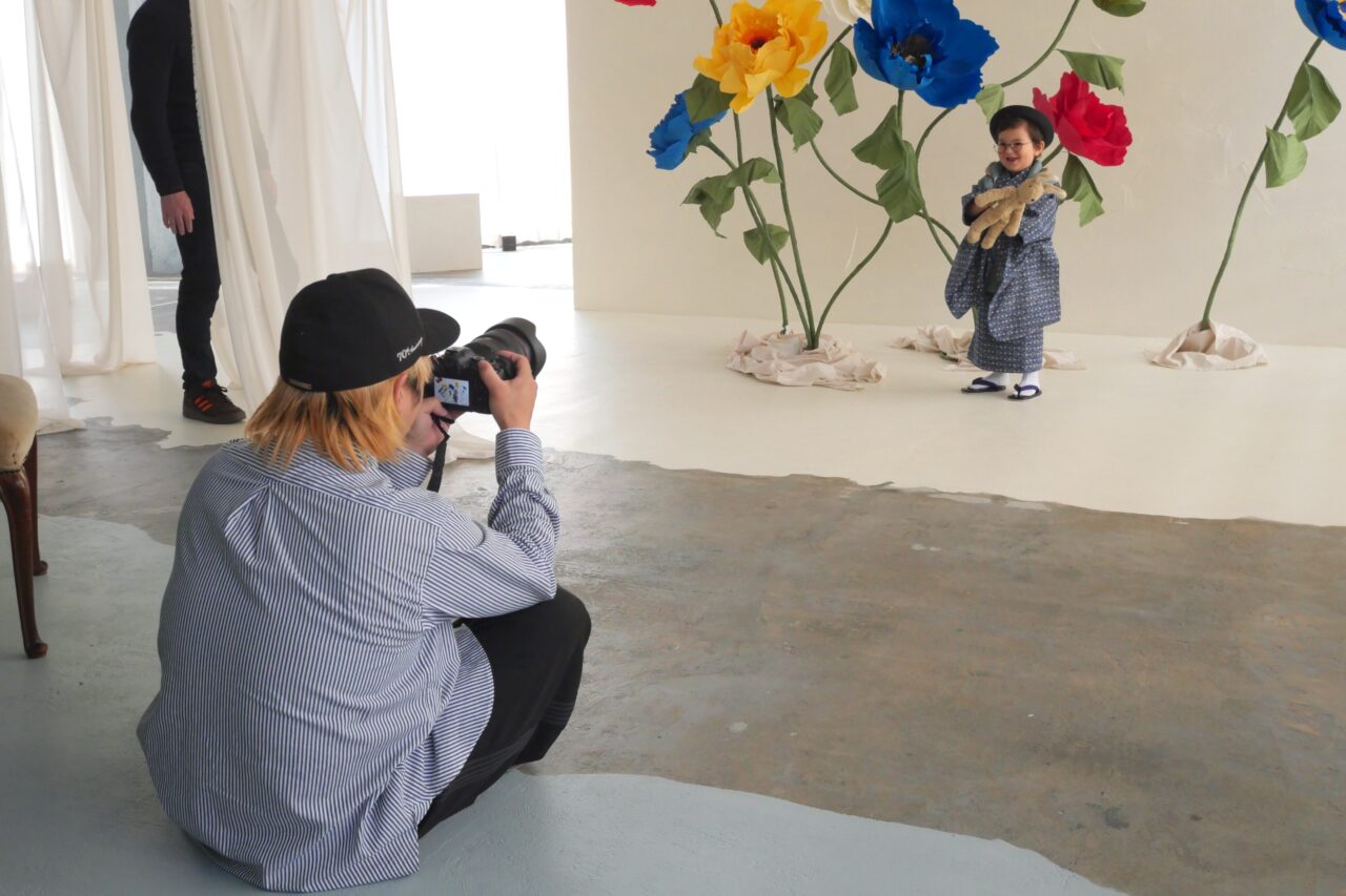 フラワーのブース