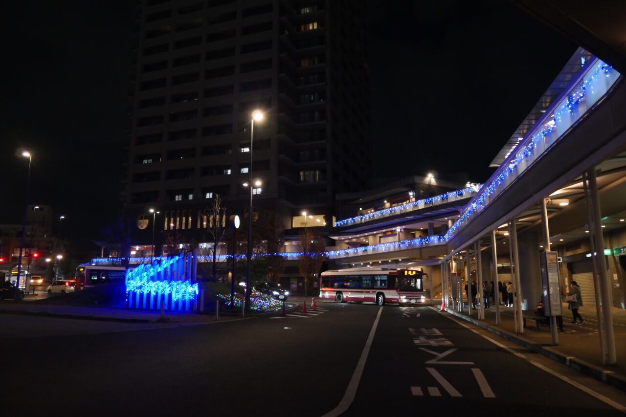 かほりまちテラスの照明