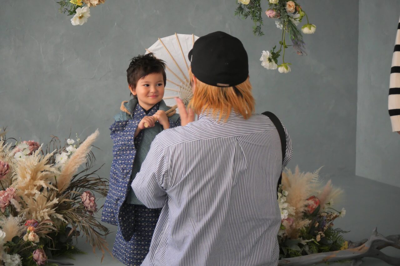 Unionの今道さんによる撮影風景