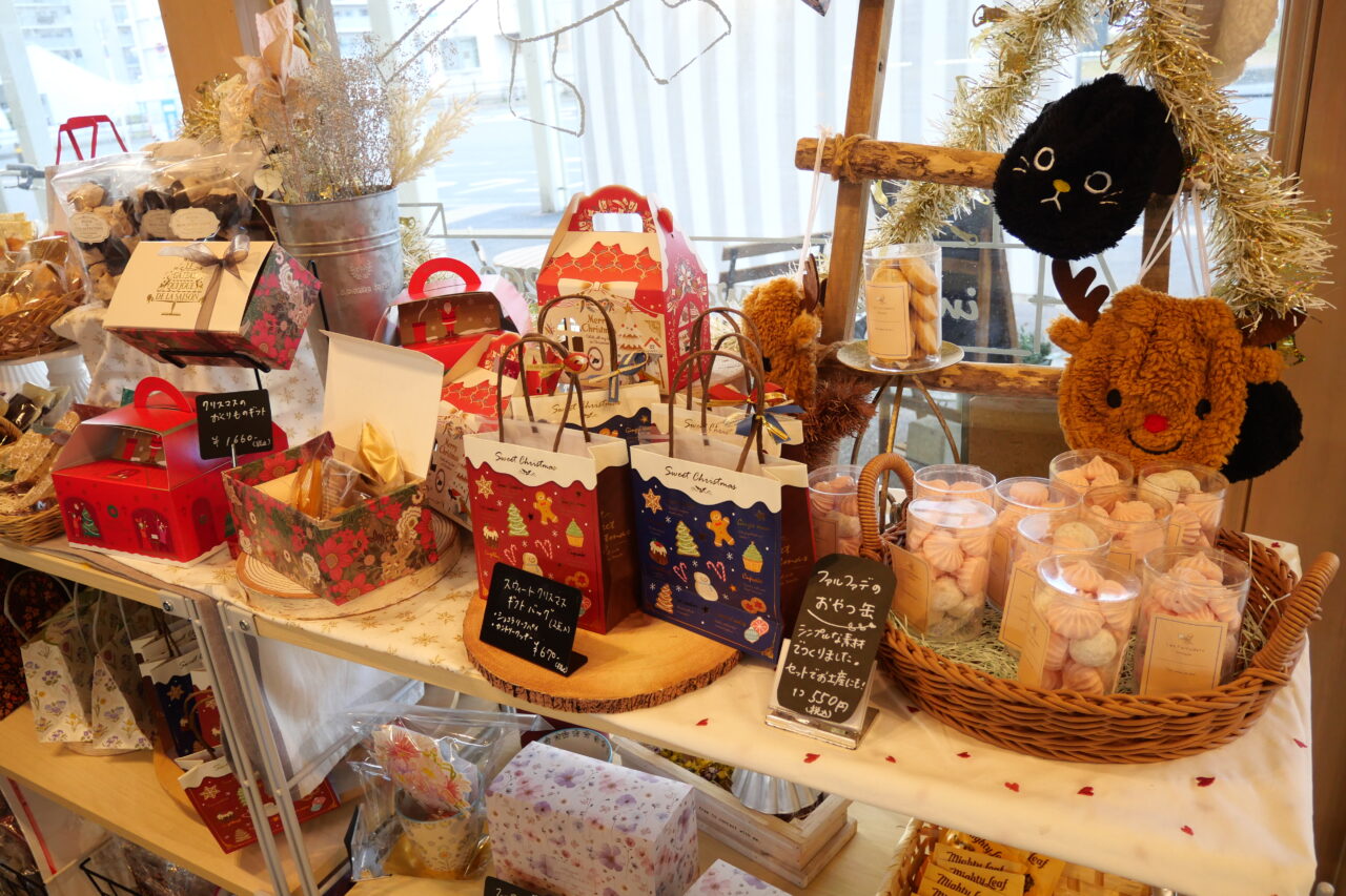 クリスマス用の焼き菓子