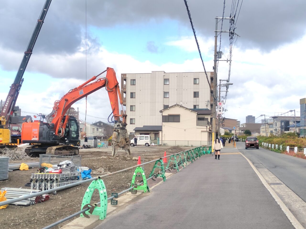 コインパーキングが撤去
