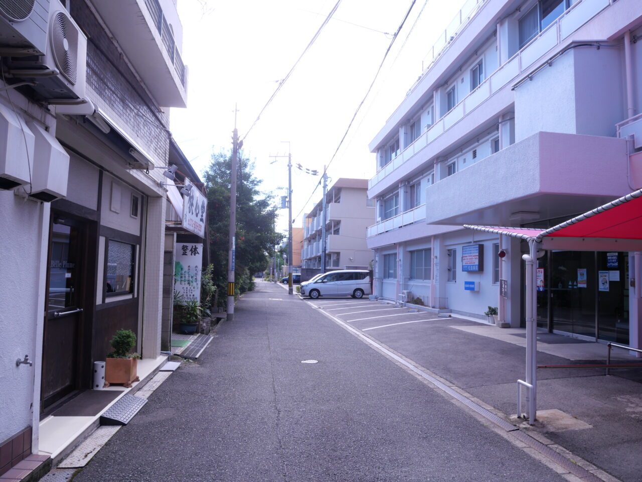 松島病院の向かい側