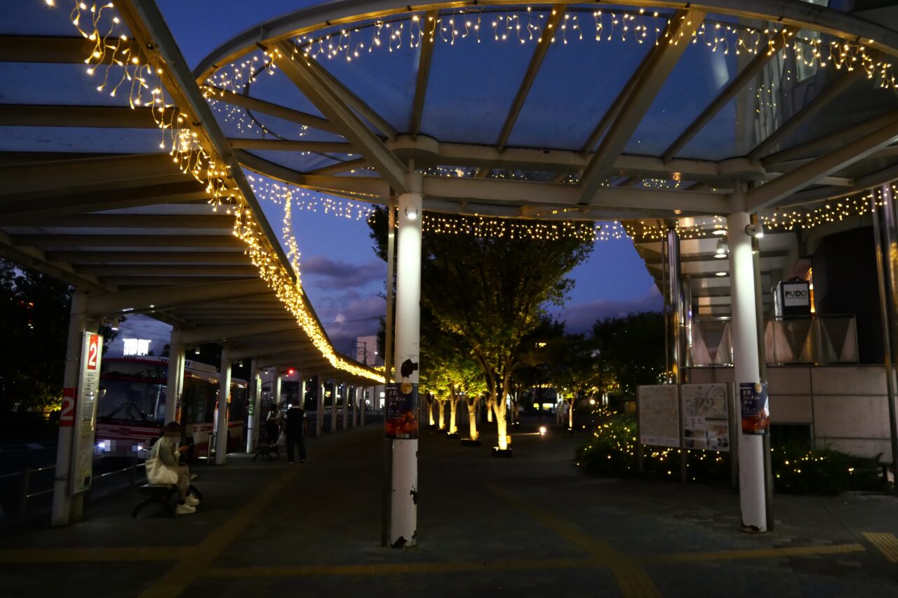 西側のロータリー