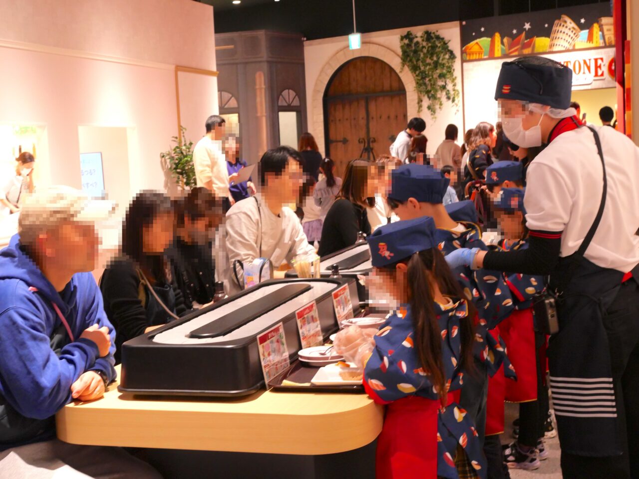 すし職人のアクティビティ