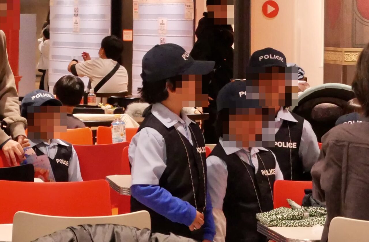 職務質問の様子