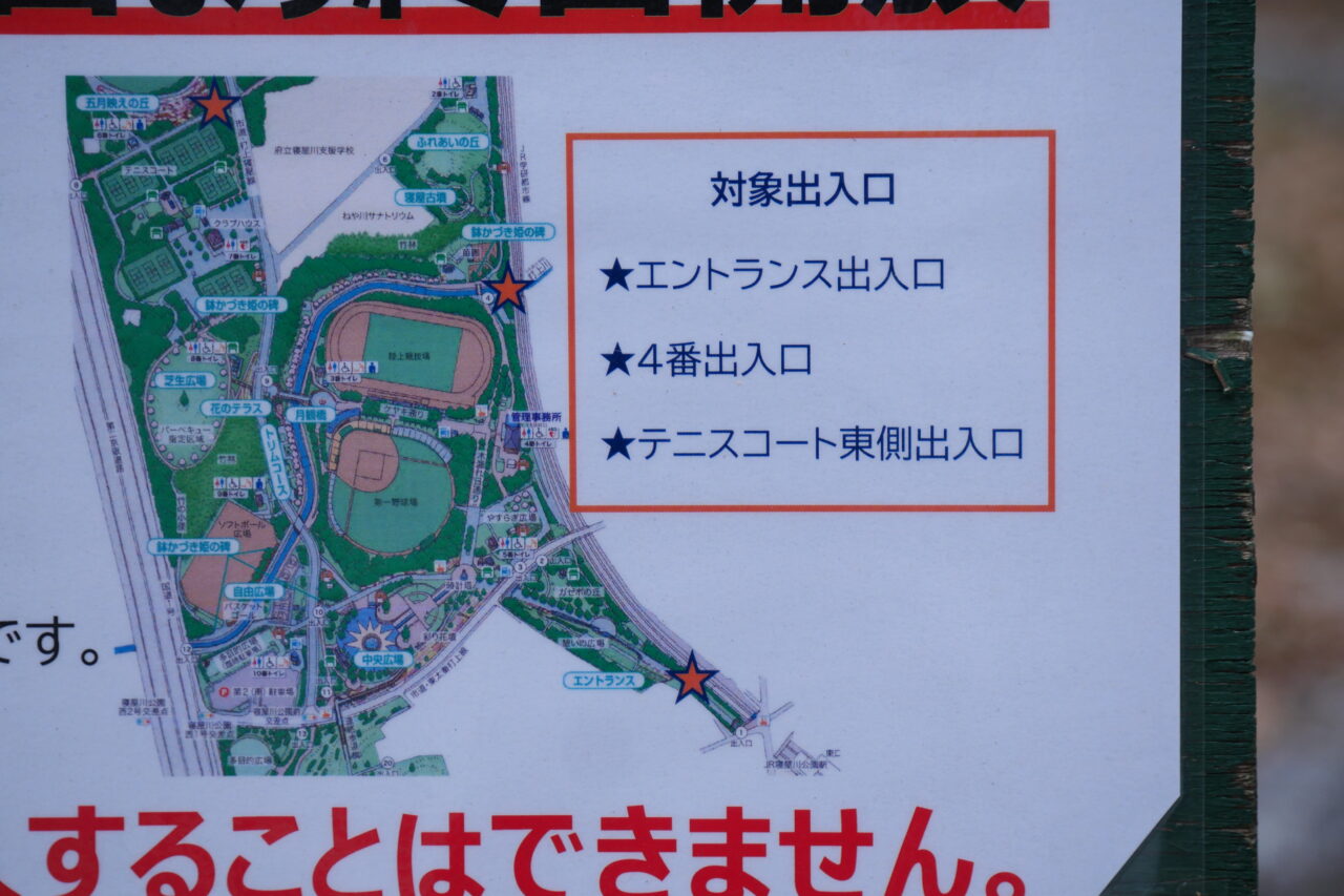 対象となる出入口