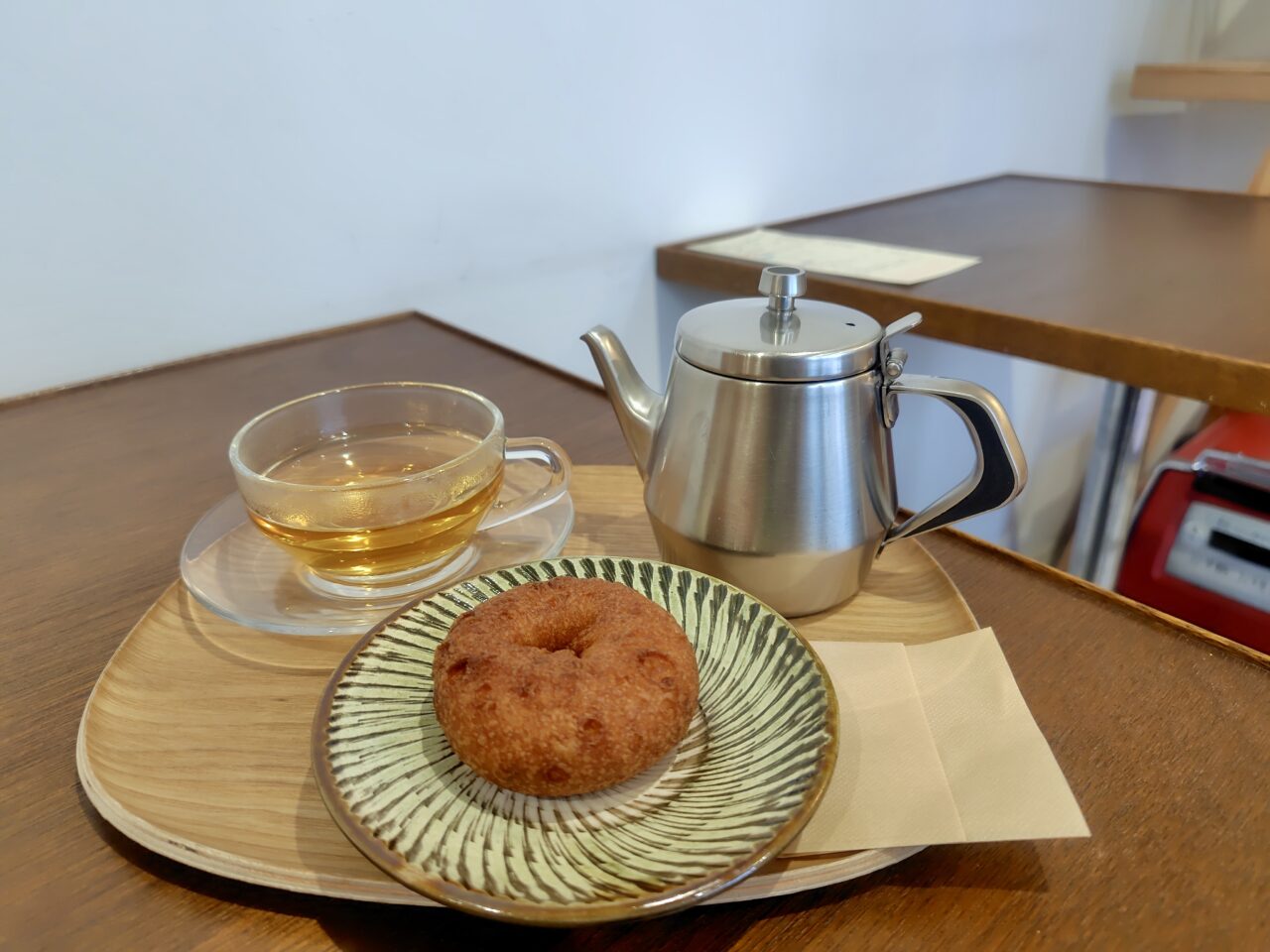 七穀ベーカリーでティータイム