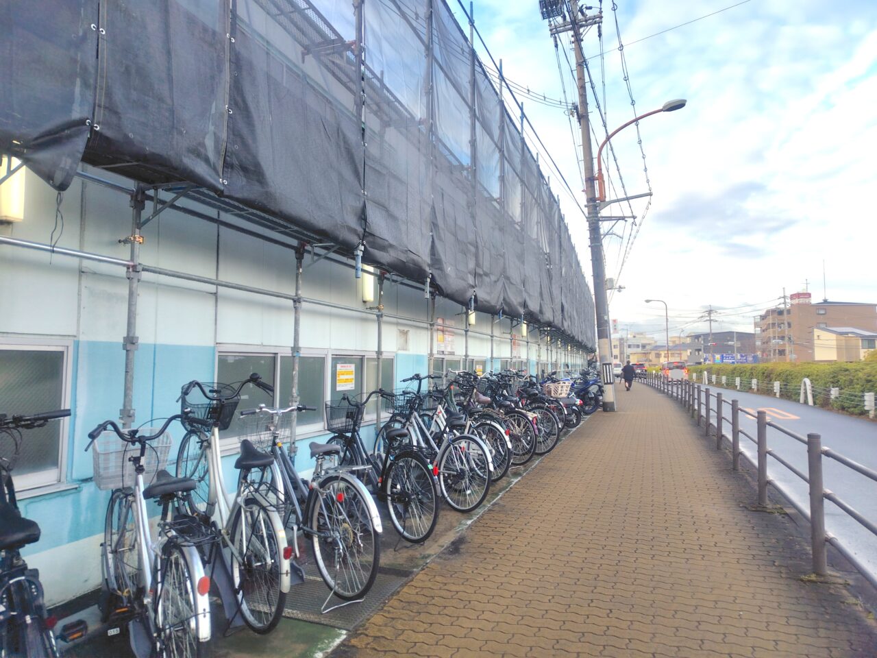 駐輪場の様子