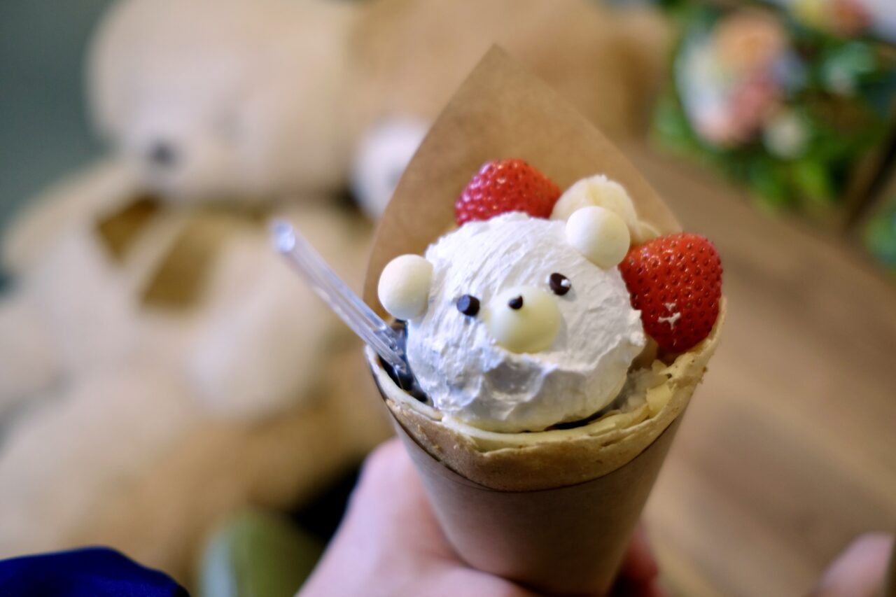 クマさんのクレープ