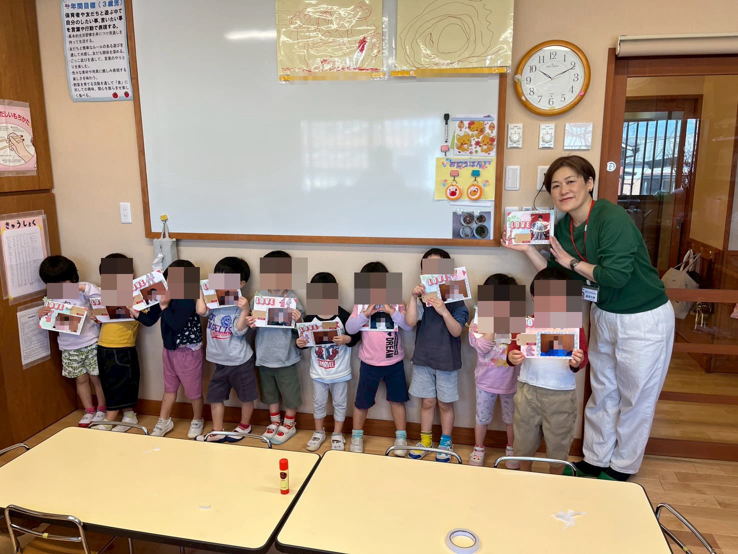 国松保育園でのスクラップ