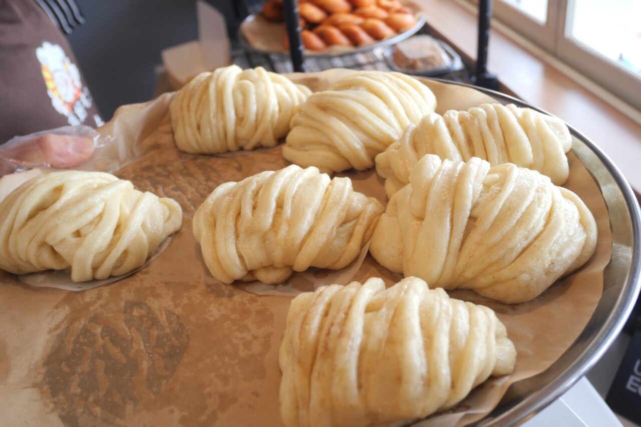 中国風の蒸しパン