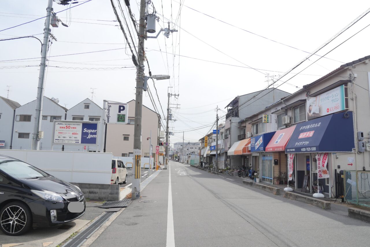 サンデイ寝屋川黒原店の近く