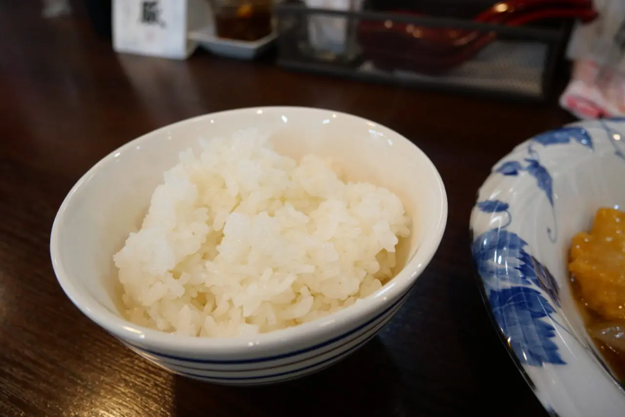 ご飯が美味しい
