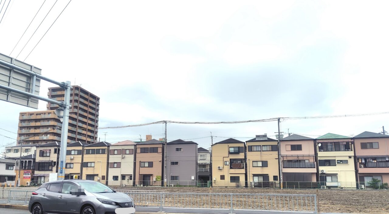 工事はまだ