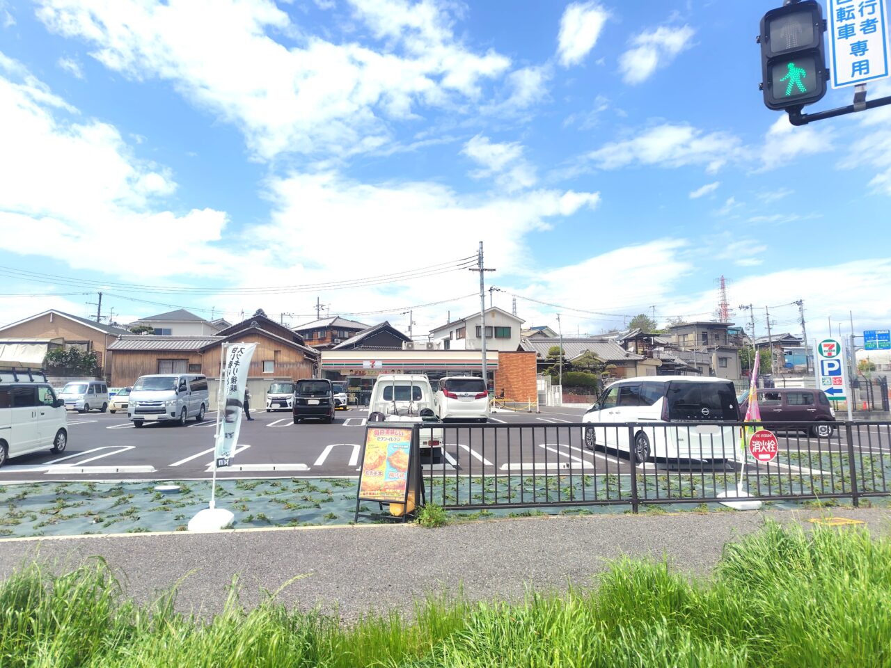 駐車場の様子