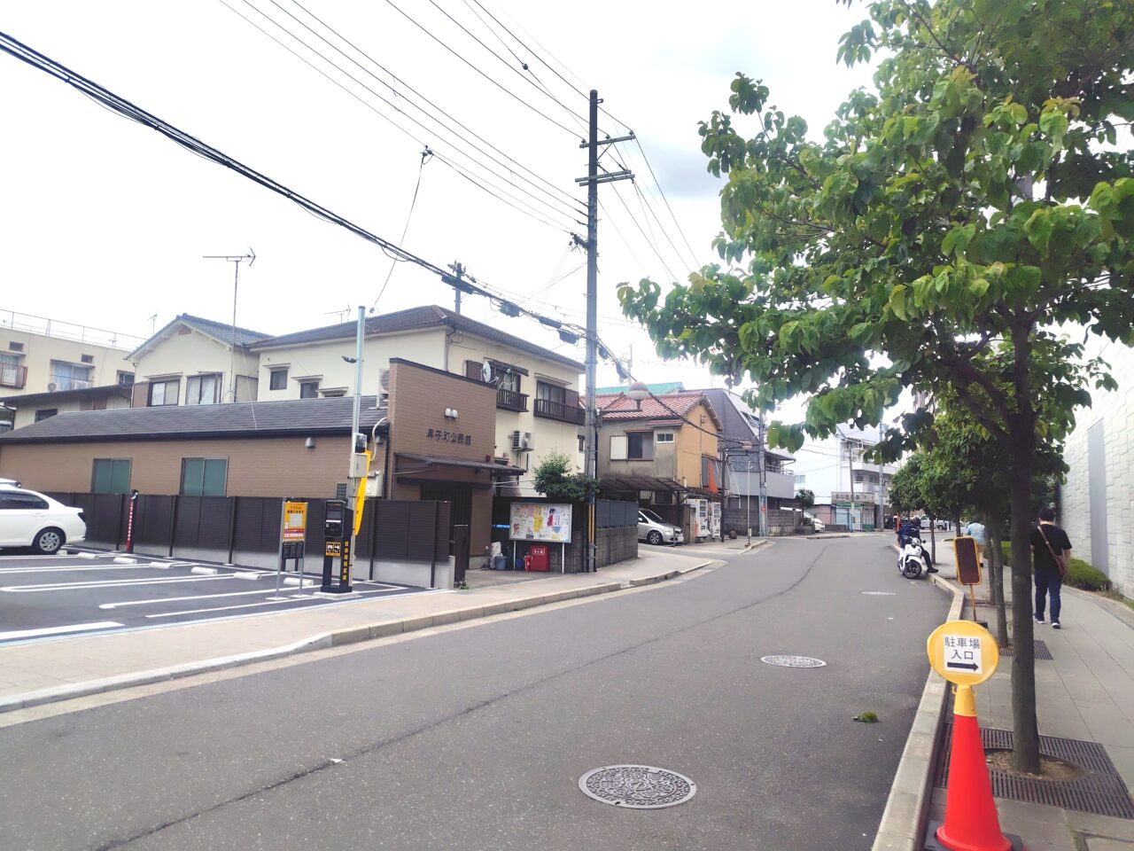 早子町あたり