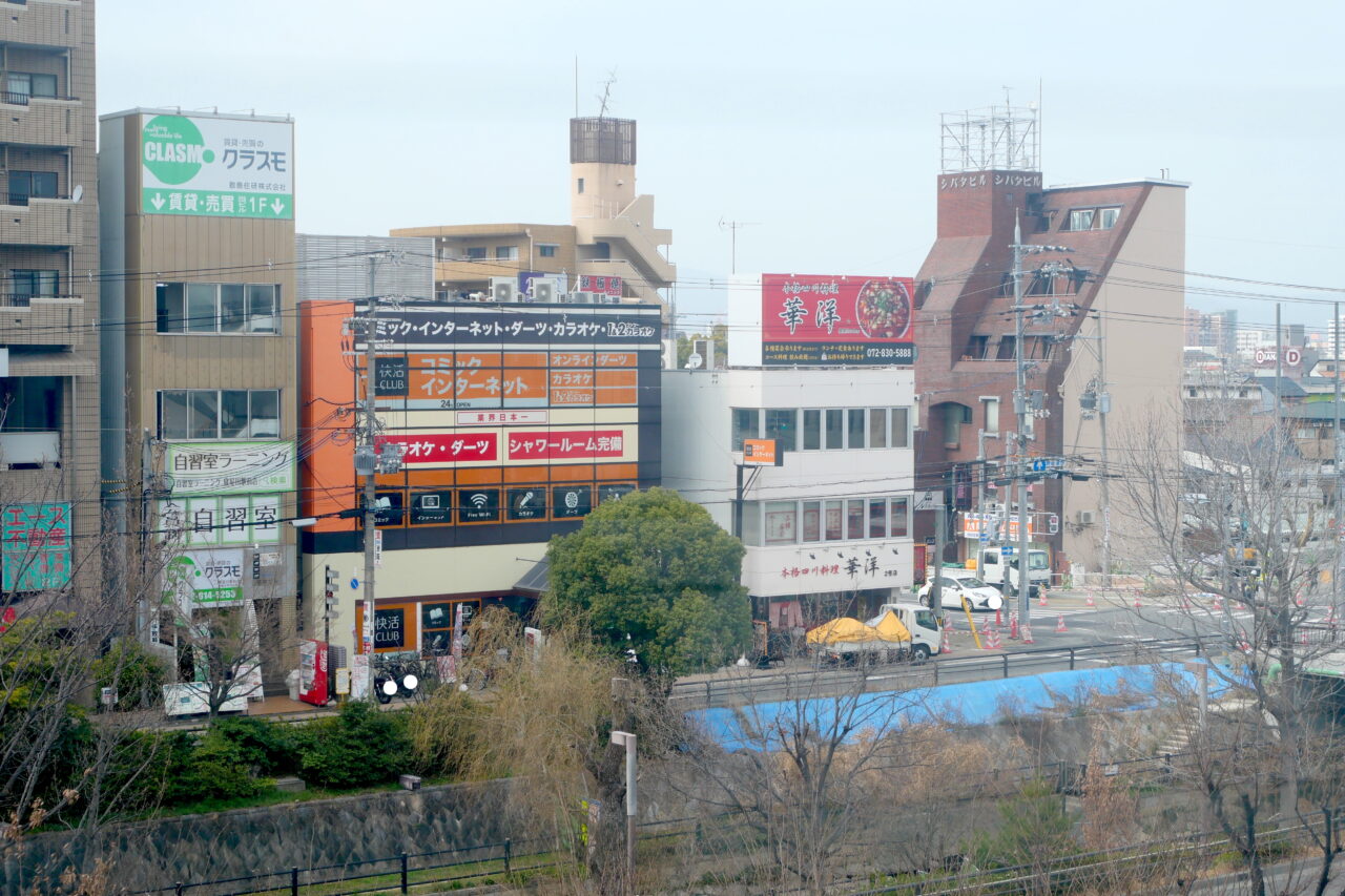 快活クラブがあった通り