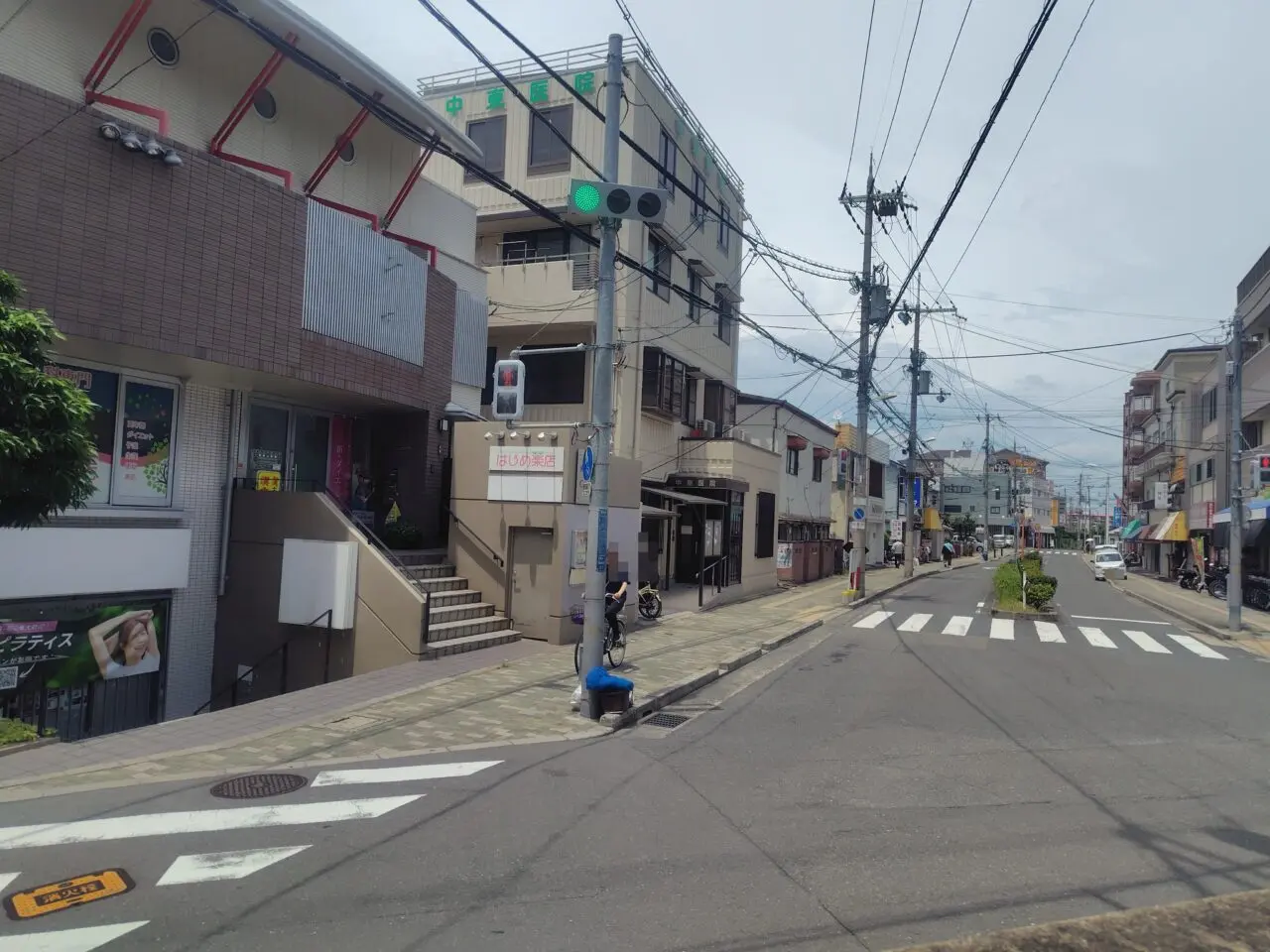 萱島駅周辺の光景