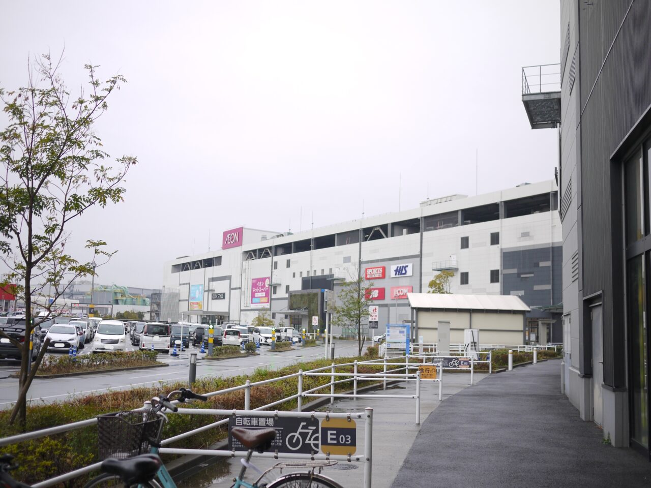 E区画の駐車場