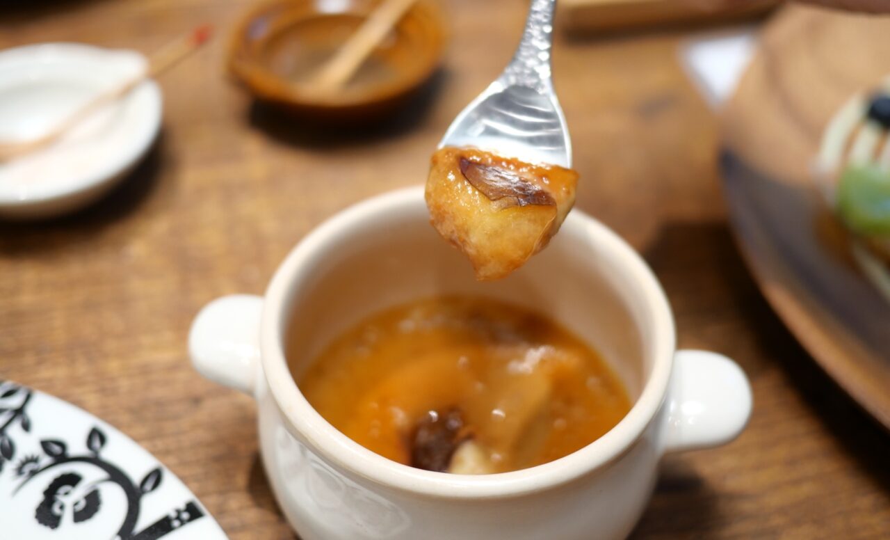 いちじくのキャラメルソース