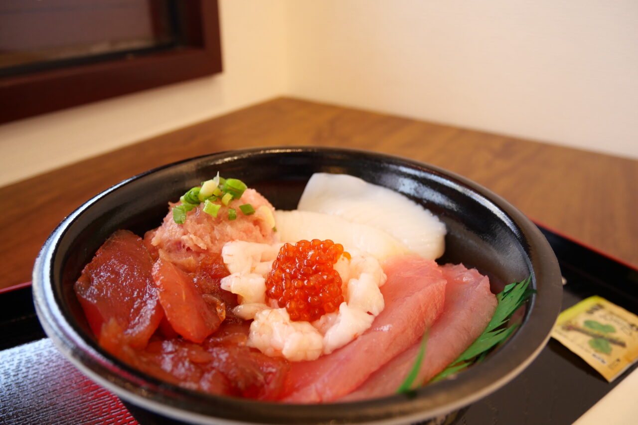 海風丼のアップ