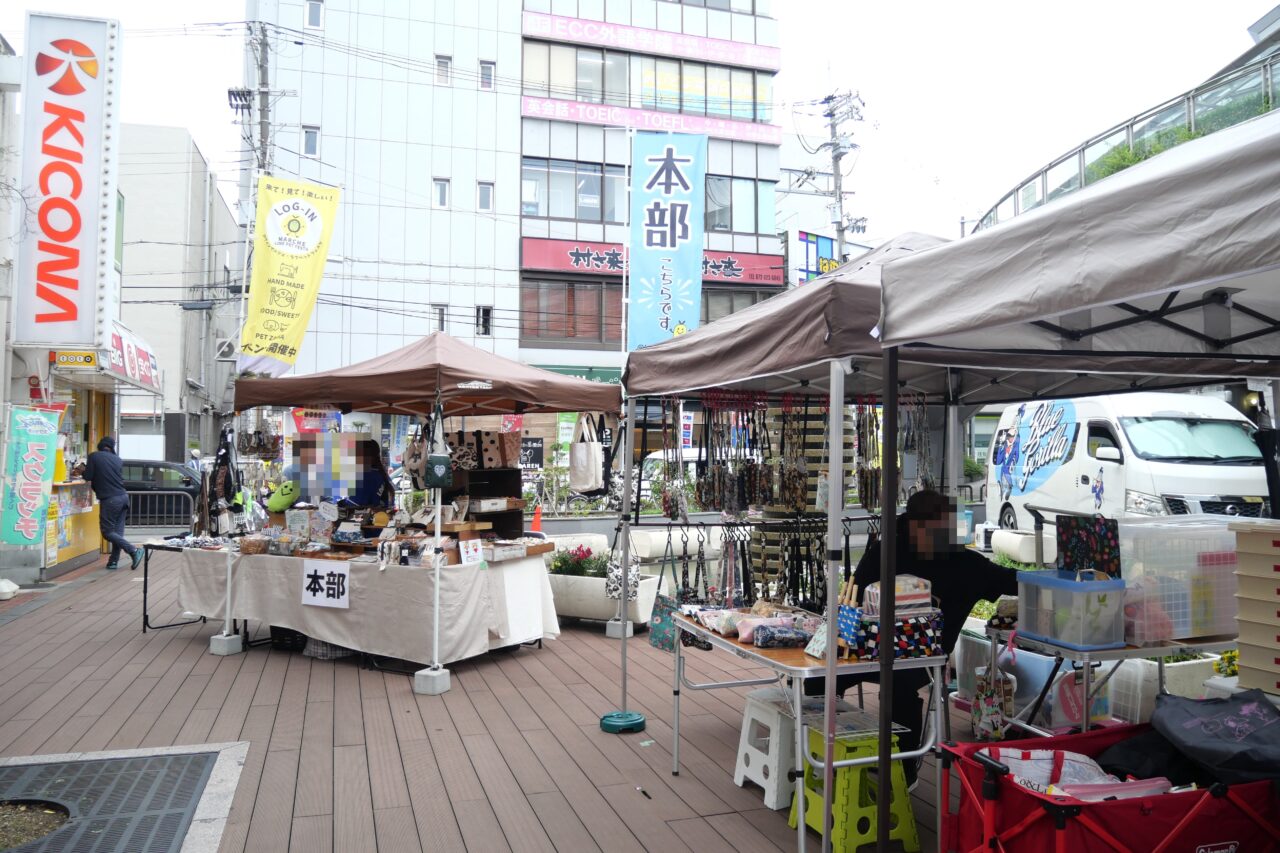 2号館前の様子