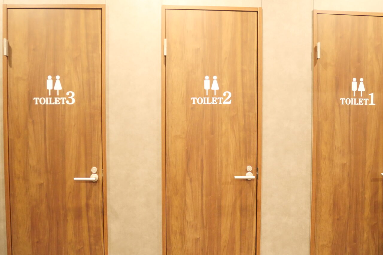トイレ複数